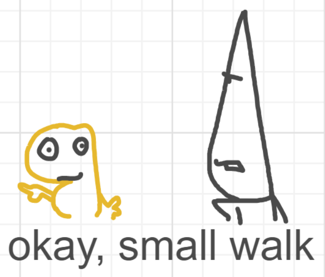 A panel from What's The Point, episode five of the Board Boards object show by Furretwalk/WalkingFurret.